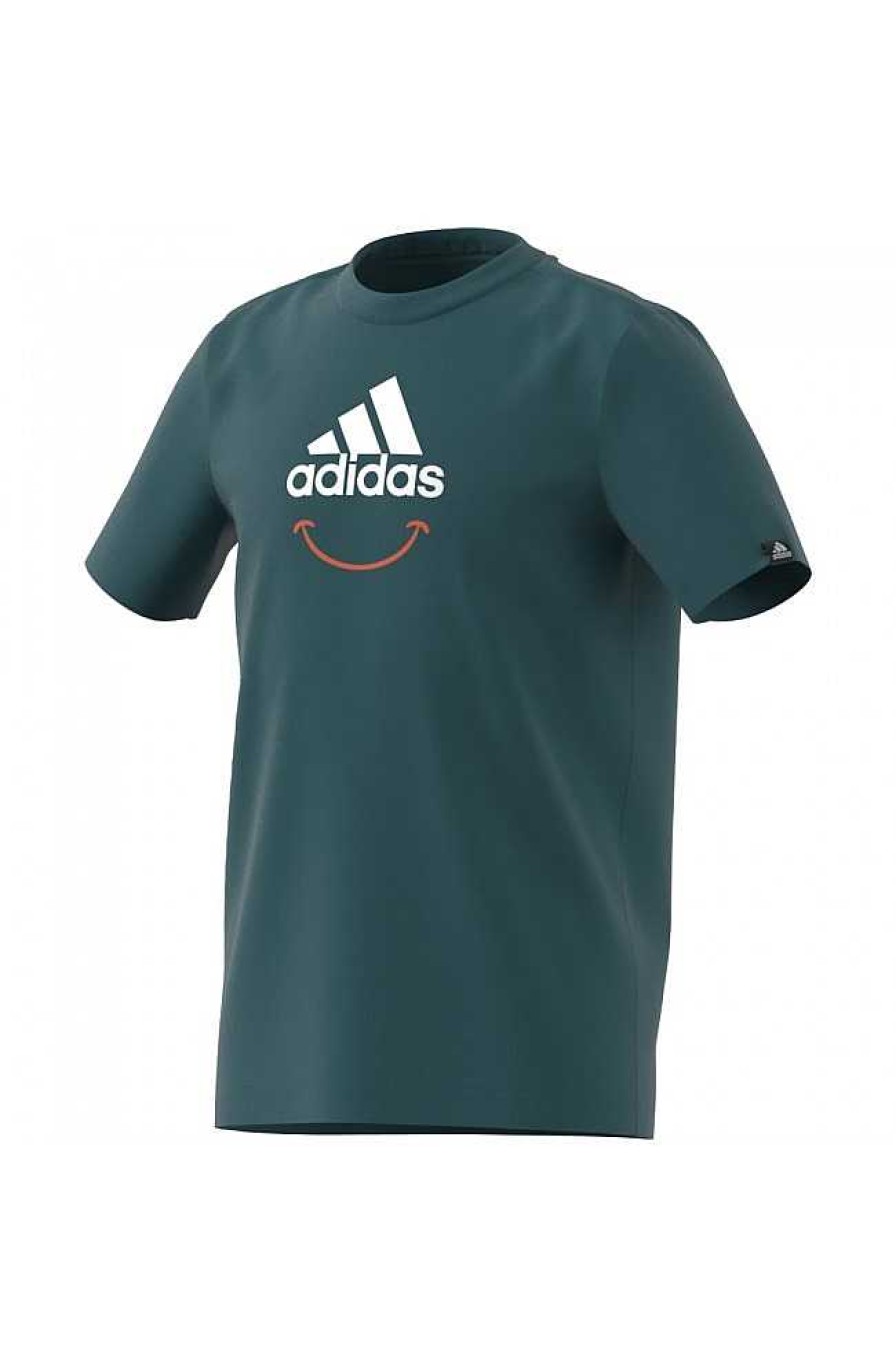 Adidas T-Shirt | Adidas Hr8140 Teal