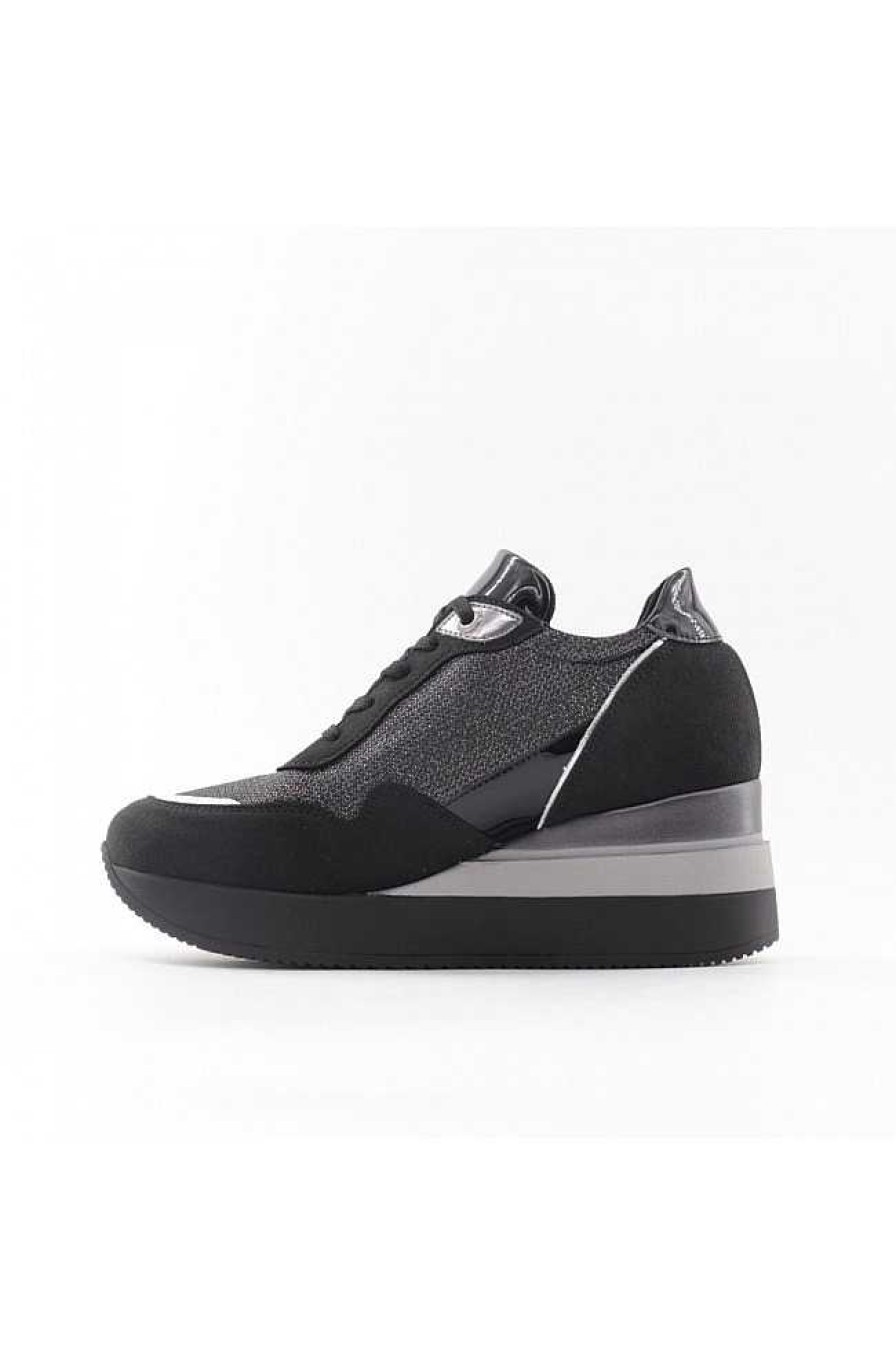 Miss Sneakers | Miss Glory 6G3824 Nero