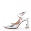 Sophie Sandali Con Tacco | Sophie Blanc 689 Argento