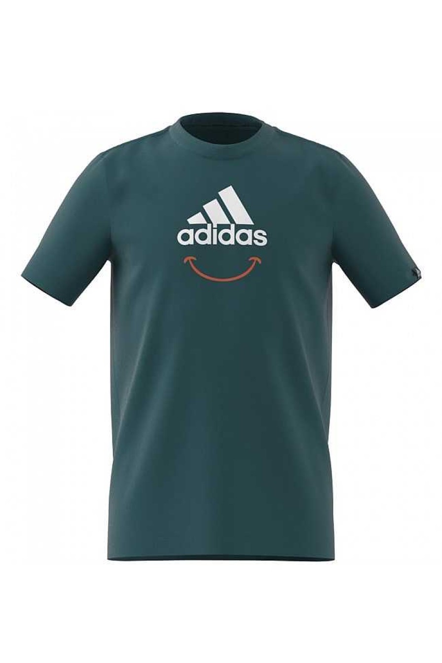 Adidas T-Shirt | Adidas Hr8140 Teal