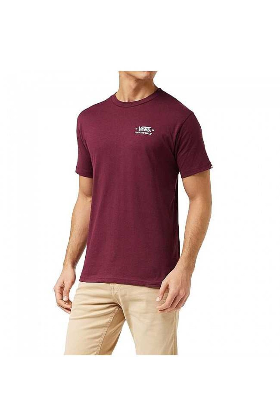 Vans T-Shirt | Vans A5Hmk Burgundy