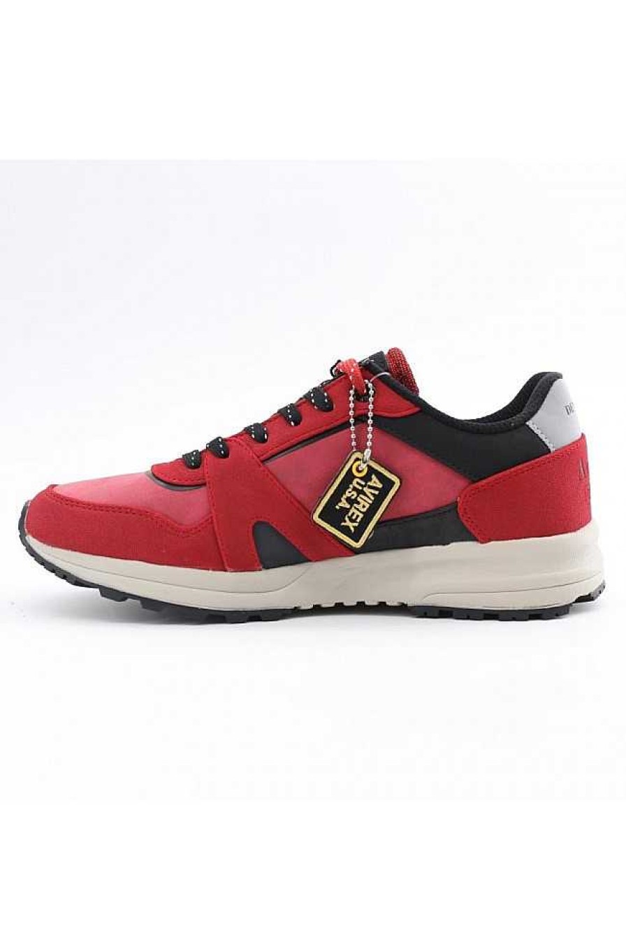 Avirex Sneakers | Avirex 60650 Red