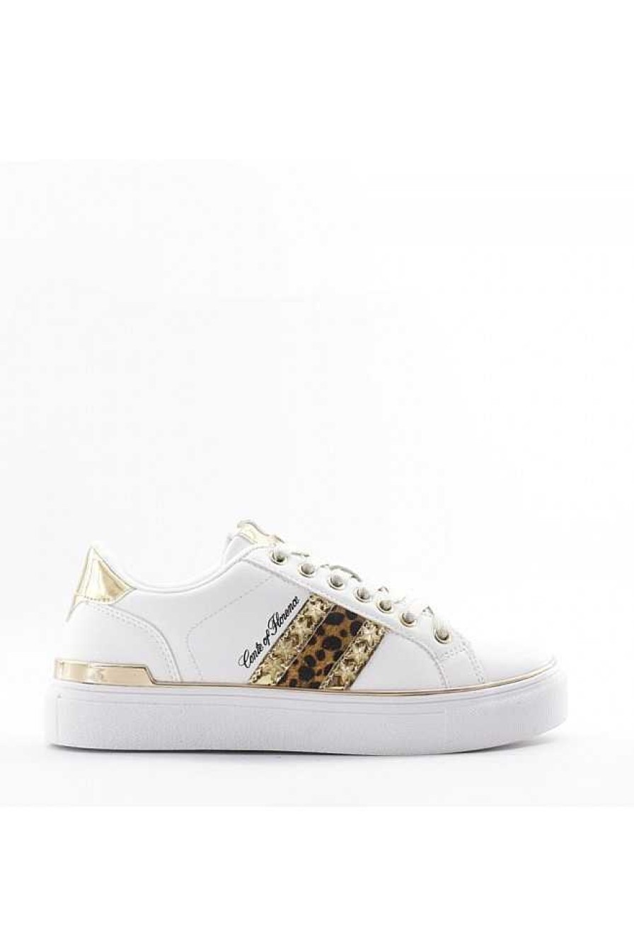 Conte Sneakers | Conte Of Florence W82752 Whtgold