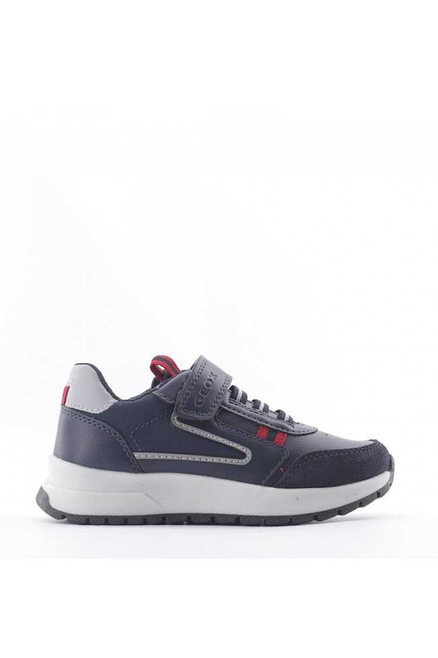 Geox Sneakers | Geox J36Gma Navy/Red